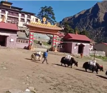 Tengboche village Nepal