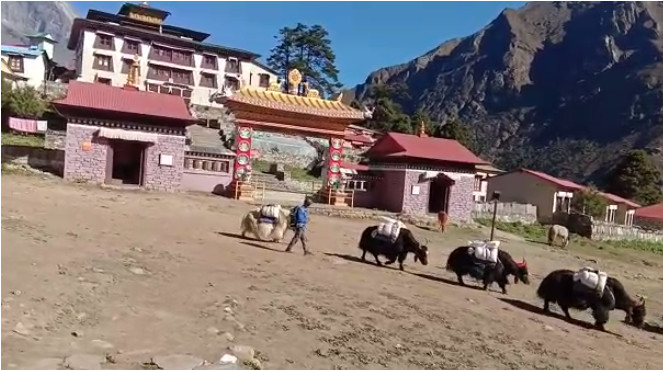 Tengboche village Nepal